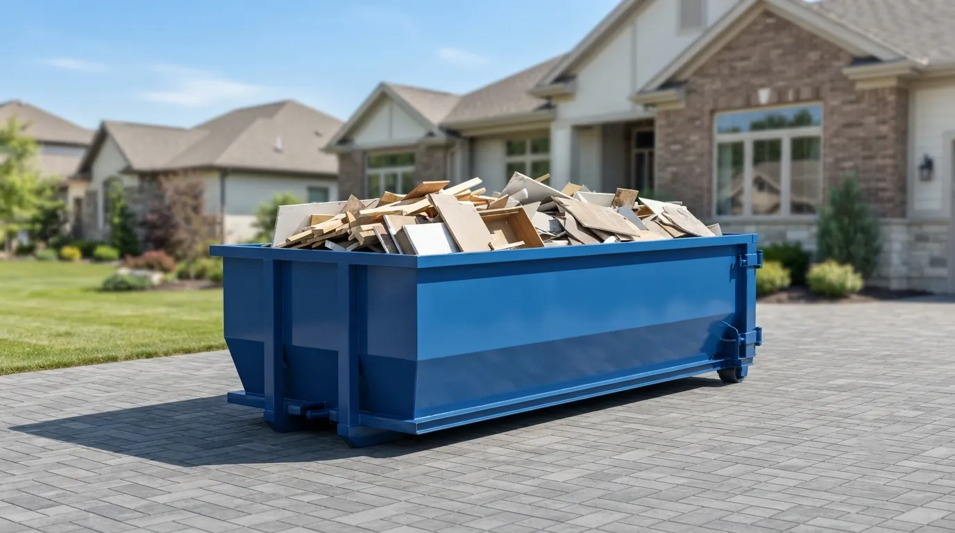 20 yard dumpster rental from our Compton fleet